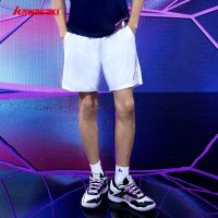 original 2023 New Fashion version kawasaki/Kawasaki new badminton uniform for men and women knitted sports casual shorts breathable quick-drying loose