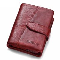 Dompet Wanita Kulit Asli Dompet แฟชั่นท่องเที่ยว Tempat Kartu Kredit Pemblokir RFID Dapat Dilepas Unpas A Dengan Saku Koin