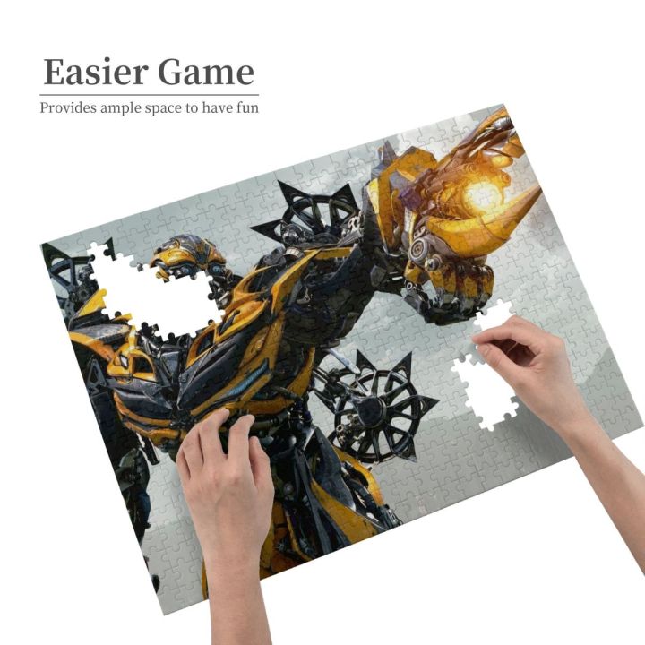 bumblebee-transformers-wooden-jigsaw-puzzle-500-pieces-educational-toy-painting-art-decor-decompression-toys-500pcs