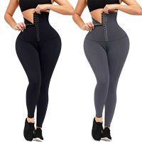 【YD】 Waist Elastic Breast Lift Hip Tight Leisure Pants Leggings Capris