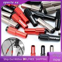 SPORTS XU 1/5ชิ้นฝาปิดควบคุมปรับ3สีอะไหล่สายเคเบิลตัวเชื่อมต่อการเคลื่อนย้ายจักรยานเสือหมอบปรับระดับได้ไมโครสกรู