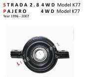 ยอยเพลากลาง ยางเพลากลาง พร้อมลูกปืน มิตซูบิชิ สตราด้า STRADA 2.8  ขับสี่ ( 4WD ) / ปาเจโร่ 4WD ปี 1997 - 2005