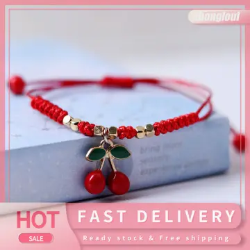 Red Alloy Cherry hand Bracelet at Rs 41 in Greater Noida | ID: 21930462512
