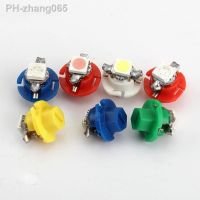 10PCS Car LED Light T5 B8.4 5050 1SMD LED Dashboard Gauge Instrument Lights White Blue Red Green Yellow Lamp 12V Wholesale