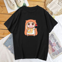 ที่มีคุณภาพสูงเสื้อ Himouso Umaru Chan เสื้อยืดผู้หญิงแขนสั้นตลกกราฟิกอะนิเมะเสื้อยืด Kawaii เสื้อผ้าเสื้อยืดผ้าฝ้ายน่ารักแขนสั้นประเดิม