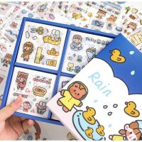 สติ๊กเกอร์ไดคัทSticker Box Set ไดคัท 100 แผ่น ( พร้อมส่ง)