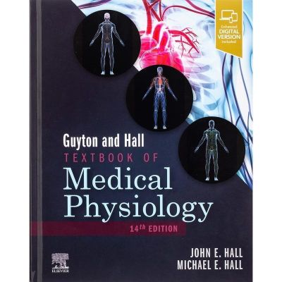 Guyton และ Hall Ownประสบการณ์ด้านสรีรวิทยาทางการแพทย์หนังสือปกอ่อนสีเต็มรูปแบบ