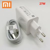 Xiaomi ที่ชาร์จความเร็วสูง27W QC 4.0สายชาร์จเร็วชนิด C สำหรับ Mi 9 10 9T Poco F2 Pro X3 X2 Redmi 9 10X Note 7 8 9S Pro