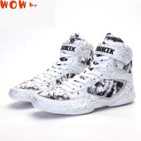 New Boxing Shoes Men Women Size 36-45 Wresrling Sneakers Luxury Flighting Boxing Wears for Men Luxury Wrestling Shoes Male