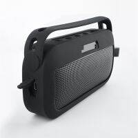 กรอบเคสซิลิโคนนิ่มสำหรับลำโพงบลูทูธไร้สาย Soundlink ยืดหยุ่นได้อุปกรณ์สวมครอบพร้อมสายคล้องไหล่ตัวป้องกันฝุ่น