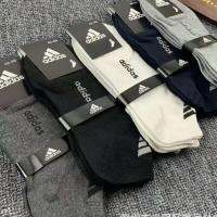 ถุงเท้า Sock Ad คละสี 5คู่  5Pairs  ชายหญิงใส่ได้（มี5คู่）