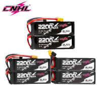 2ชิ้น CNHL 3S 11.1V Lipo แบตเตอรี่2200Mah 70C 30C พร้อมปลั๊ก XT60สำหรับ RC เครื่องบินเฮลิคอปเตอร์สี่ใบพัดโดรน FPV แข่งรถ Hoy