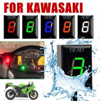 ♂♟☊ตัวระบุเกียร์สำหรับ Kawasaki ZX6R ZX6RR ZX-6RR ZX-6R ER6N Versys 650 ZRX1200 DAEG KFX450R ATV อุปกรณ์เสริมรถจักรยานยนต์