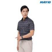 Áo sơ mi nam cộc tay dáng suông MAY 10 mã 010119069 màu AH198