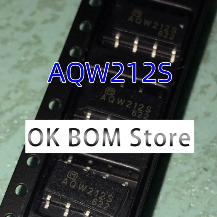5pcs AQW212S  AQW212 SOP8 Light coupled solid state relay patch