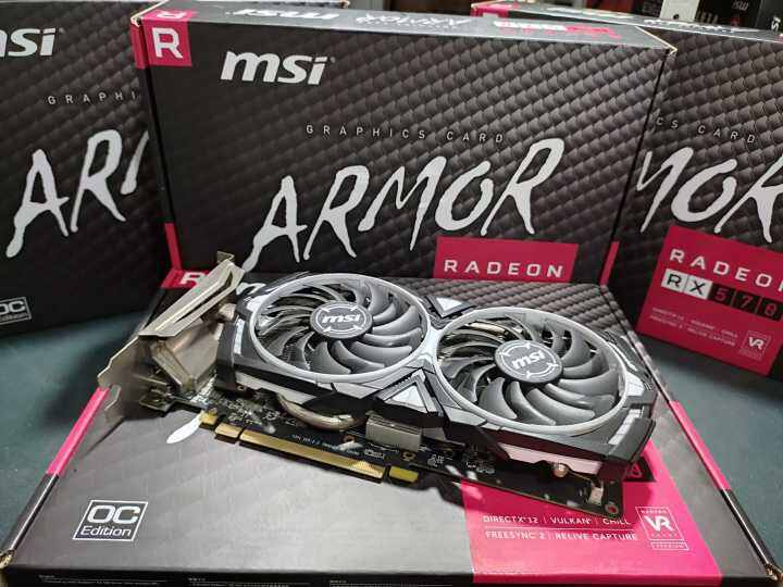USED RX570 RX580 RX590 Armor 8GB 4GB | AMD Gaming Graphics Card | MSi ...
