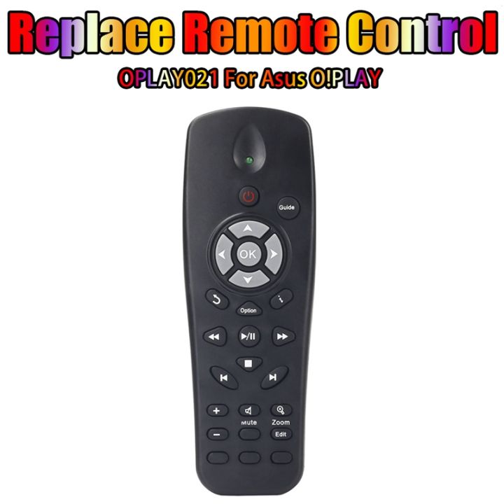 1-pc-replace-remote-control-oplay021-black-for-asus-o-play-live-mini-e6072-hdp-r3-media-player