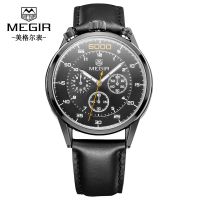 【January】 [Meg MEGIR hot style fashion multi-functional waterproof luminous men watch] models: 3005 g