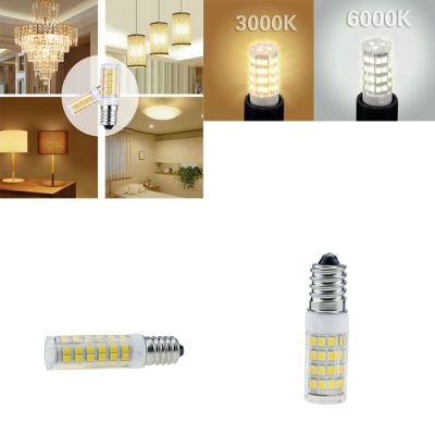 ❧✹▧ E14 Mini LED Corn Bulb Chandelier Spotlight Fridge Refrigerator Lamp AC 220V 3W 5W 7W Bulb SMD 2835 Halogen Light 33/51/75LEDs