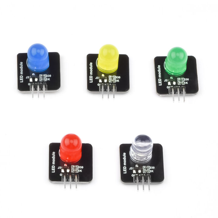 pcbfun-ชุดสัญญาณไฟ-led-เซ็นเซอร์-led-dc-3-3v-5v-10มม-โมดูลเปล่งแสงเหมาะสำหรับอุปกรณ์รีโมตควบคุมขนาดเล็กควบคุม-arduino-ไฟแสดงสถานะ-หลอดเปล่งแสงแสง