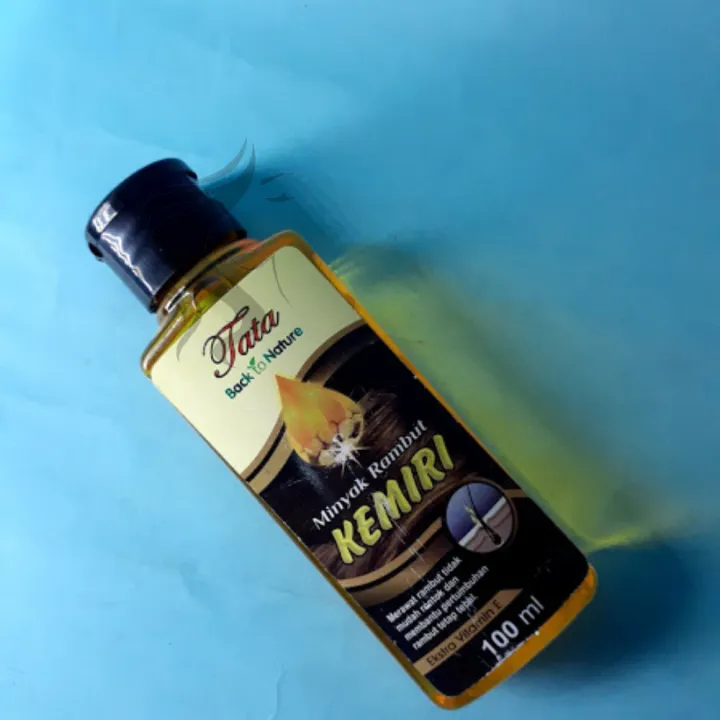 Tata Minyak Kemiri 100ml Minyak Rambut Anti Rontok Minyak Rambut Kemiri Solusi Rambut Rontok Rambut Bercabang Berketombe Rambut Rusak Lazada Indonesia