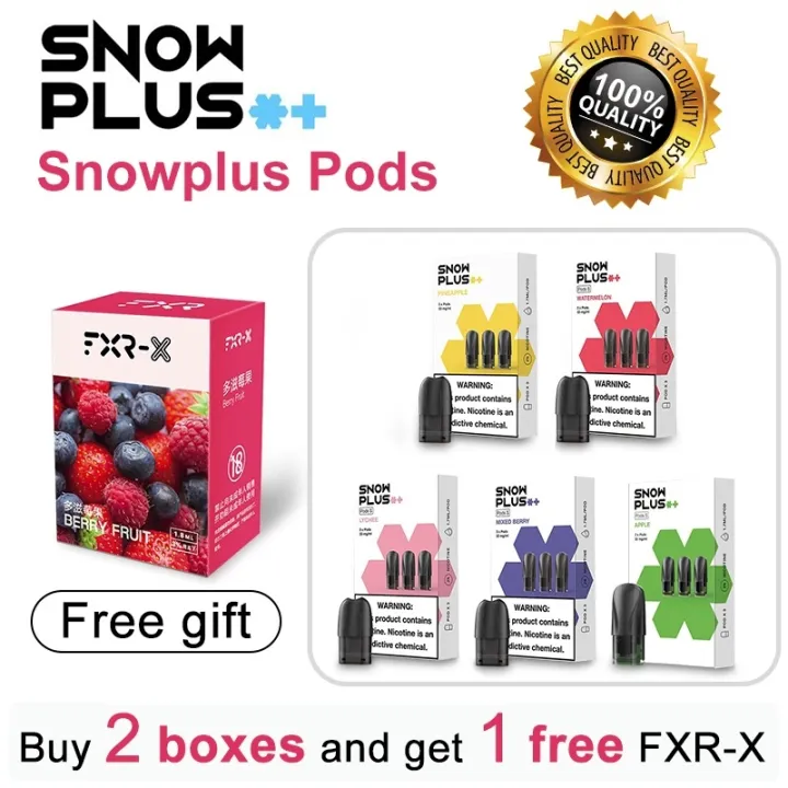 Snowplus pods 3in1 flavor E-liquid juice Snowplus GEN 3 Pods Vape pods ...
