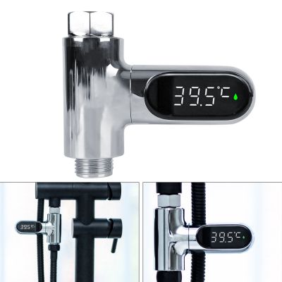 Home LED Display Bathing Temperature Meter Shower Faucets Water Thermometer Hot Tub Water Temperature Monitor Electricity