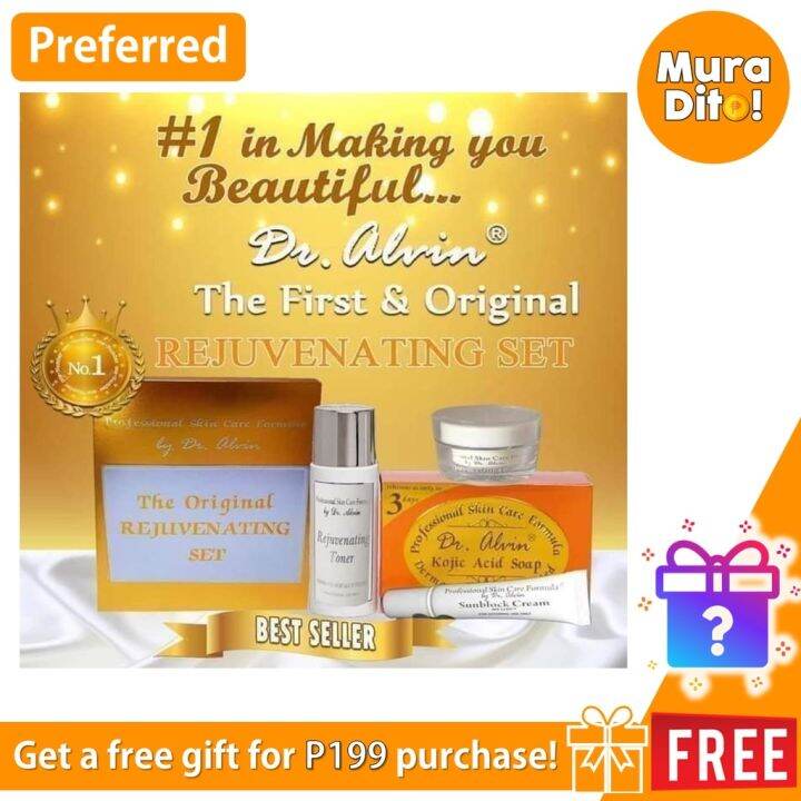 DR ALVIN REJUVENATING SET FIRST AND ORIGINAL SET] BOX Lazada PH