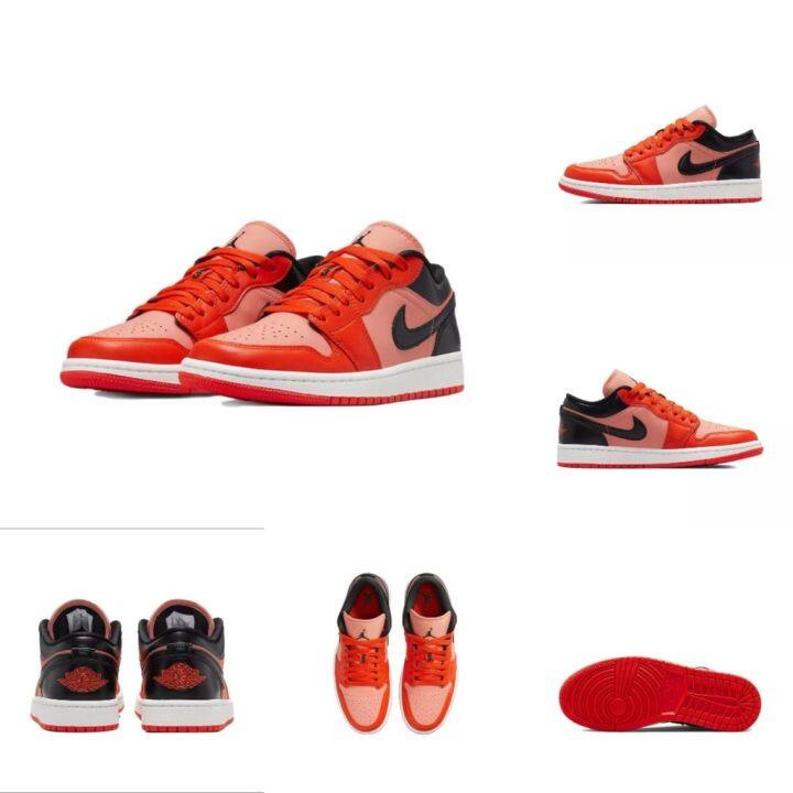 Jordan 1 Low Orange Black (Women's) - DM3379-600 - US