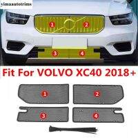 กระจังหน้ารถยนต์สำหรับ VOLVO XC40 2018-2023,อุปกรณ์ตาข่ายดักแมลงตัวกรองตาข่ายอุปกรณ์ป้องกันภายนอก