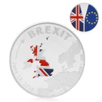 【Eco-friendly】 Islands Brexit Commemorative Coins Collection Silver Plated-P101