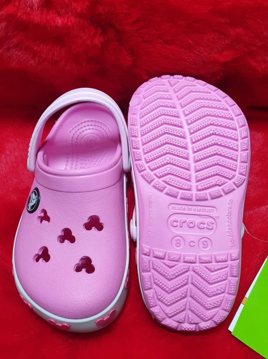 รองเท้าเด็ก-crocs-kids-clog-รองเท้าลำลองเด็ก-รองเท้าเด็กผู้ชาย-รองเท้าเด็กผู้หญิง-สินค้าพร้อมจัดส่งจากไทย