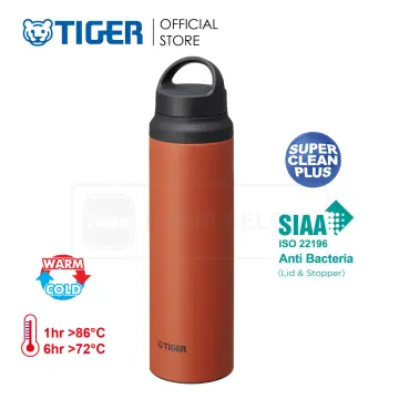 Tiger thermos Water bottle Sahara Stainless bottle Antibacterial processing  800ml [Slant handle] Lightweight Drink directly MCZ-S080CZ