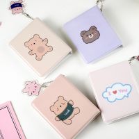 Cute Bear Photocard Holder 3 Inch Photo Album 36 Pockets Idol Cards Postcards Collect Book Mini Instax Photos Photos Album