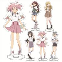 【LZ】✆☄✲  Anime Puella Magi Madoka Magica Figura Acrílico Stand Modelo Boneca Homura Sayaka Mami Kyouko Brinquedo Cosplay Presente