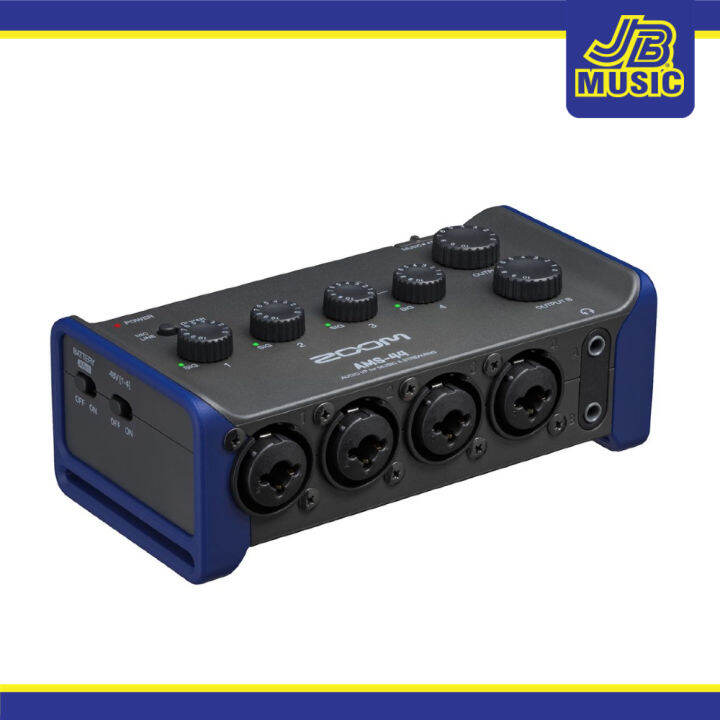 Zoom AMS44 Audio Interfaces (Professional Audio Equipment)(Recording
