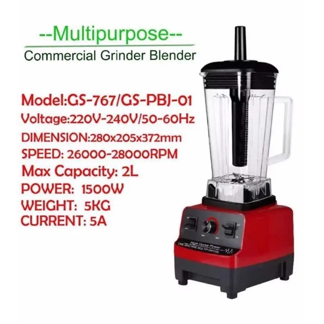 COMMERCIAL GRINDER BLENDER JUICER MIXER Lazada PH