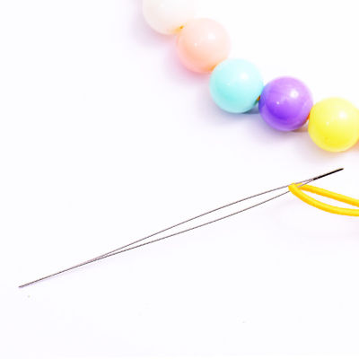 Handwork DIY Curved Threading Tools Necklace Stringing Jewelry Making Big Eye Sewing Craft Beading Needle