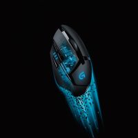 เมาส์เกมมิ่ง Logitech G402 เมาส์ไร้สาย Hyperion Fury เมาส์เกมมิ่ง Extra DPI 8000 Sensor Gaming Mouse