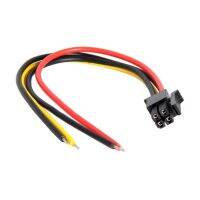 Atx Molex Micro Fit Pitch 3.0มม. 4pin ตัวผู้เพื่อเปิดสายไฟสายอะแดปเตอร์ Ul1007 15ซม. 20awg