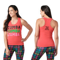 Zumba Smile Racerback (เสื้อกล้ามออกกำลังกายซุมบ้า)