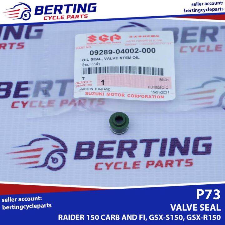 durable Suzuki SGP Valve Seal for Raider 150 150FI GSXS150 GSXR150