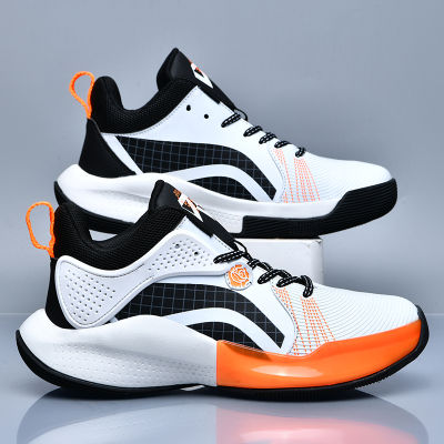 High Quality Basketball Shoes Men Sneakers Anti-skid Shock Absorption Basket Shoes Women Training Athletic Basketball Sneakers