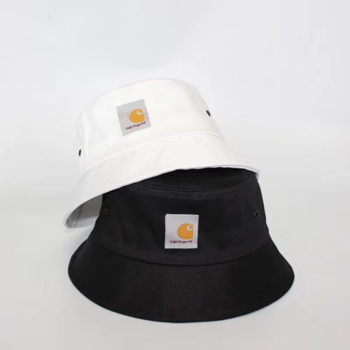 bucket-hat-หมวกดวงอาทิตย์แฟชั่นผู้ชายผู้หญิงถังหมวกสีทึบซัมเมอร์บีช