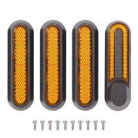 【cw】 2/4x Cover Hub Cap Shells Reflective Stickers for Electric 2 M365 Accessories 【hot】