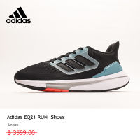 【รูปแบบต่าง ๆ】adidas วิ่ง รองเท้าวิ่ง EQ21 RUN สีดำ 3 กิจกรรม ใช้งบน้อยซื้อรองเท้าที่มีคุณภาพสูง