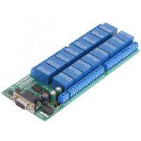 R223C16 16-Channel Relay Board โมดูลรีเลย์ DB9อินเทอร์เฟซหญิง Serial Port Smart Module