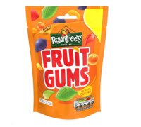 Rowntrees Fruit Gums 120g ไม่ใส่สารกันบูด ไม่เจือสีสังเคราะห์ นำเข้าจากอังกฤษ