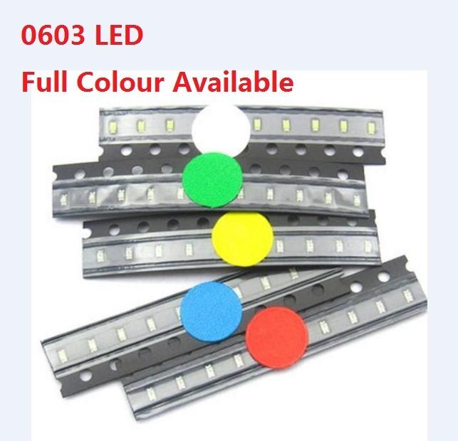 free-ship-100pcs-0603-smd-led-red-yellow-green-warm-white-blue-orange-purple-high-bright-high-quality-bead-light-emitting-diode-electrical-circuitry-p