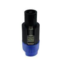 ❡☍ 2pcs P537 Professional Audio Socket 4-Pin Sound Plug Connector 70mm for KTV Studio